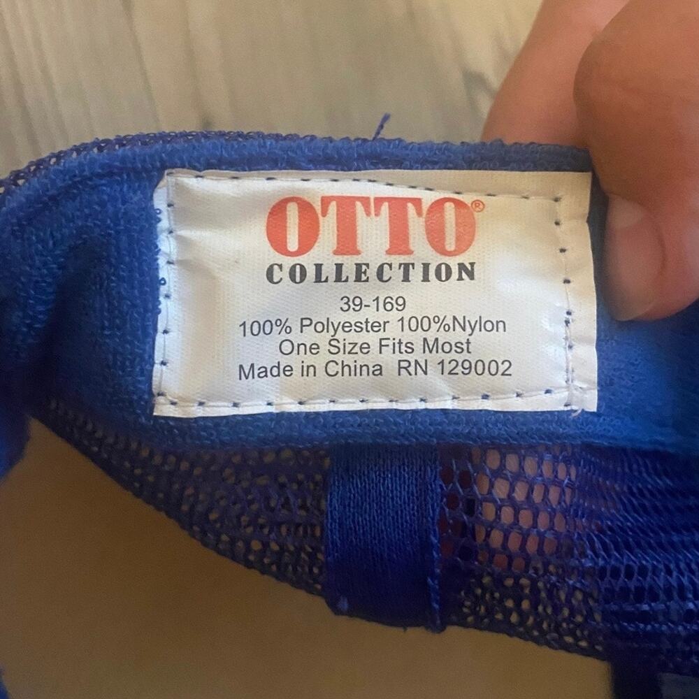 Vintage Otto Collection Hat Men’s OS Red/Blue “USA Drinking Team” Snapback - Picture 5 of 5